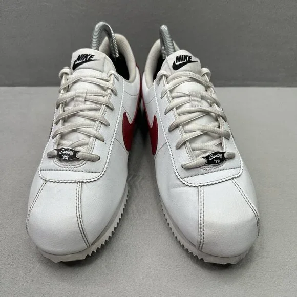 Womens 8.5 / 7Y Nike Cortez Basic Forrest Gump Shoes White Womens 8.5 / 7Y Nike Cortez Basic Forrest Gump Shoes White